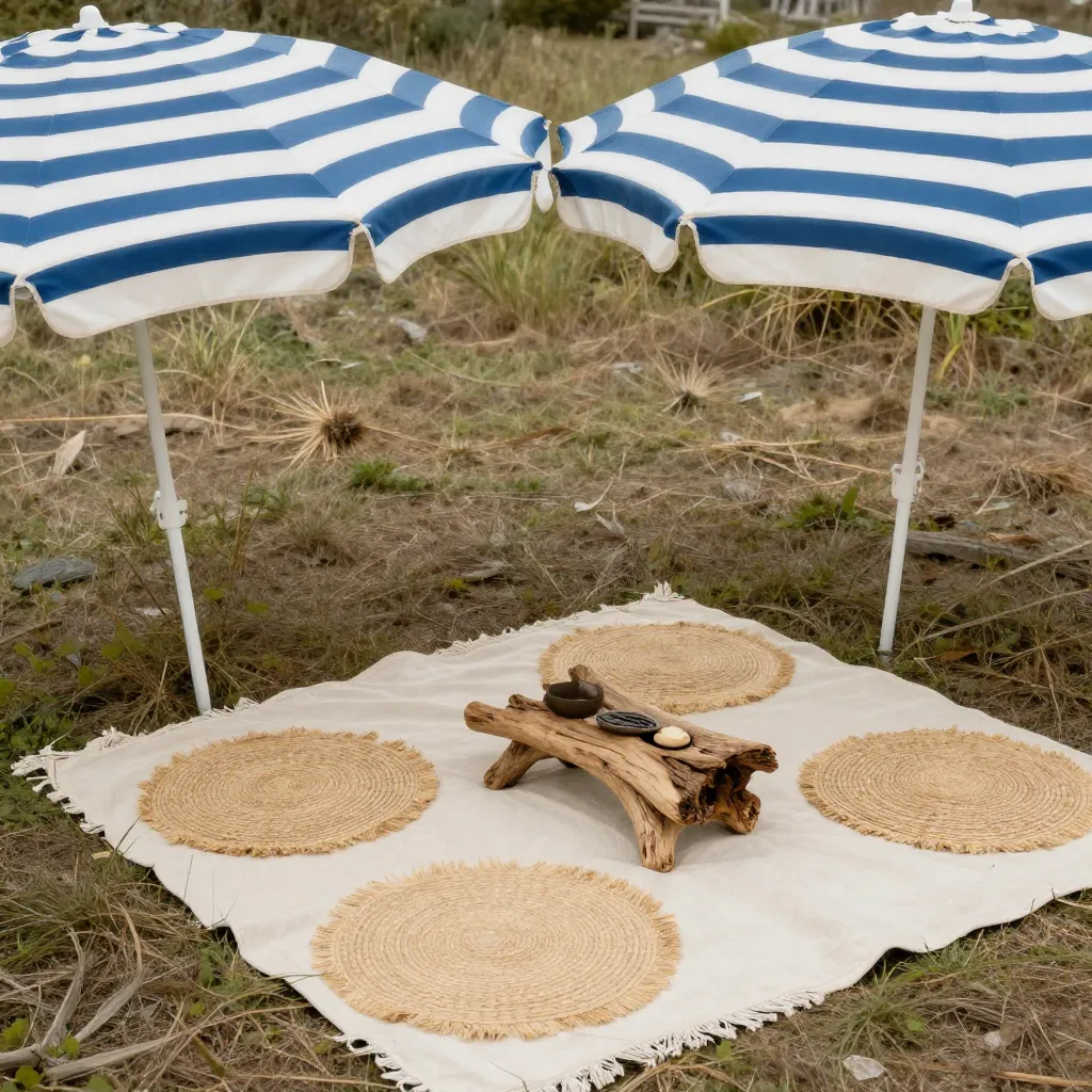 Professionelle Picknick-Einrichtung